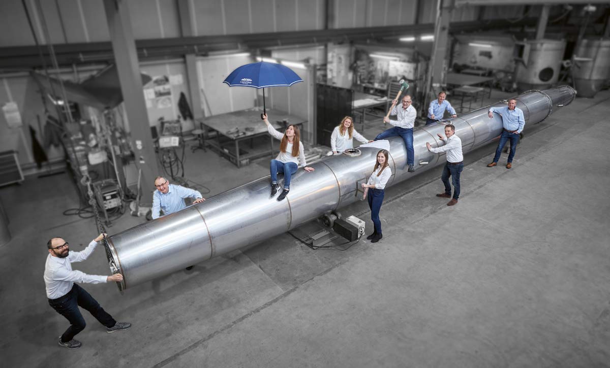 KMH pipe conveyor systems